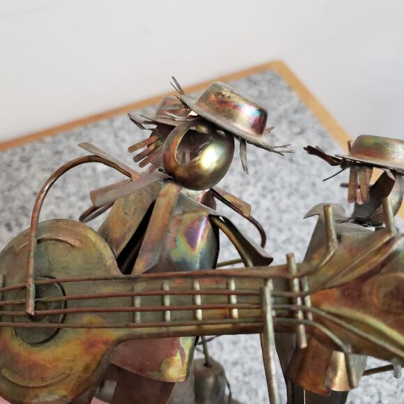 VTG Hong Kong Brutalist Copper Jazz Players Tune: When the Saints Go Marching In - Picture 7 of 10